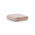 ORGANIC LIGHTWEIGHT KNITTED THROW - BLUSH