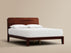 Bamboo Bed and Luxury Hybrid Mattress Bundle