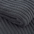 Organic Chunky Rib Knitted Throw