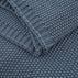 Organic Textured Knitted Throw